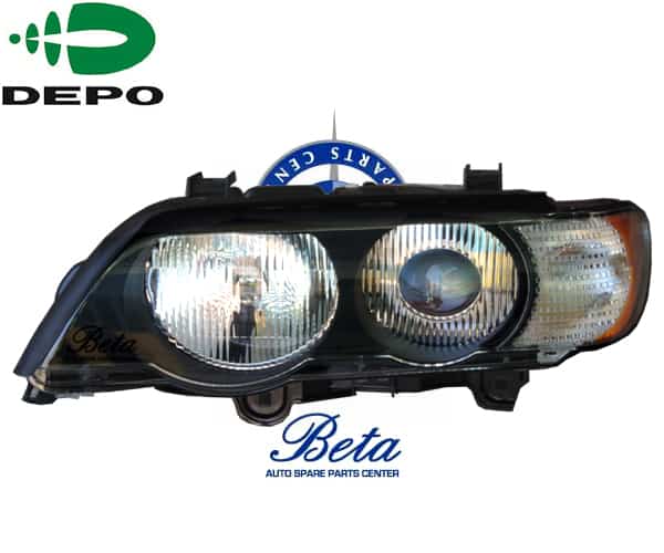 Left Side Headlamp for BMW X5 E53 2000-2003 models, Part Number 63126930235 Left Side Headlamp for BMW X5 E53 2000-2003 models, Part Number 63126930235